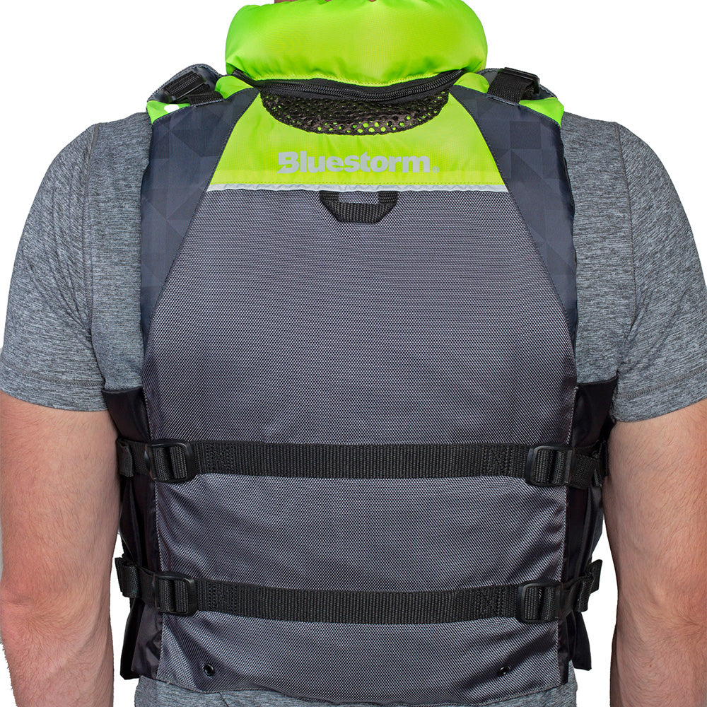 Bluestorm Classic Adult Fishing Life Jacket - Hi-Vis - L/XL [BS-70B-HVS-L/XL]