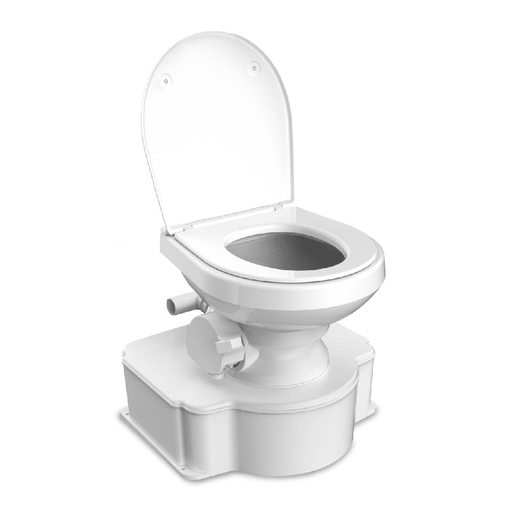 Dometic White M65 Marine Gravity Toilet - Standard Seat Size w/Foot Pedal [312070001]