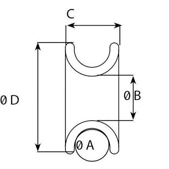 Wichard FRX15 Friction Ring - 15mm (19/32") [FRX15 / 21510]