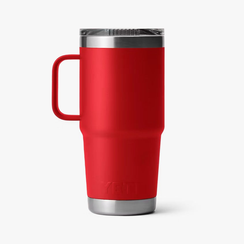 Yeti Rambler 20 Ounce Travel Mug - Rescue Red