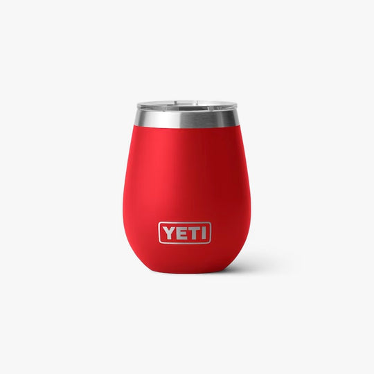 Yeti Rambler 10 Ounce Wine Tumbler - Rescue Red