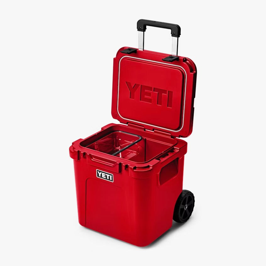 Yeti Roadie 48 Wheeled Cooler - Rescue Red