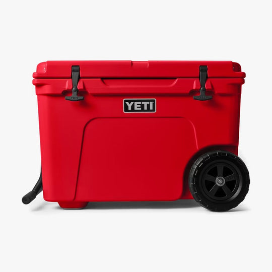 Yeti Tundra Haul Wheeled Cooler - Rescue Red