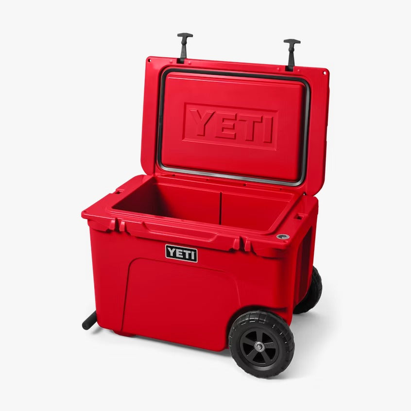 Yeti Tundra Haul Wheeled Cooler - Rescue Red