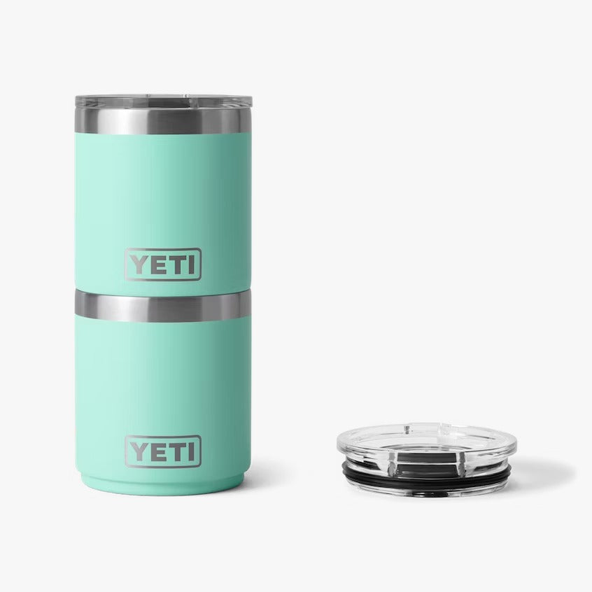 Yeti Rambler 10 Ounce Stackable Lowball  with Magslider Lid - Seafoam