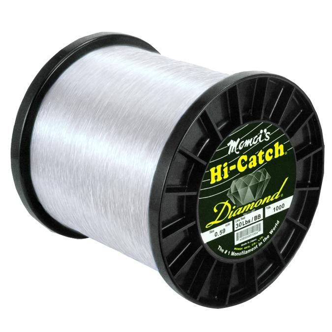 Momoi Hi-Catch Diamond Nylon Monofilament Line 30 Pounds 1000 Yards - Special Clear - shopbulluna.com