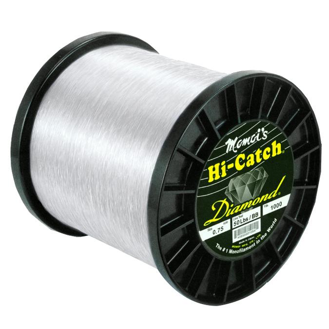 Momoi Hi-Catch Diamond Nylon Monofilament Line 50 Pounds 1000 Yards - Special Clear - shopbulluna.com