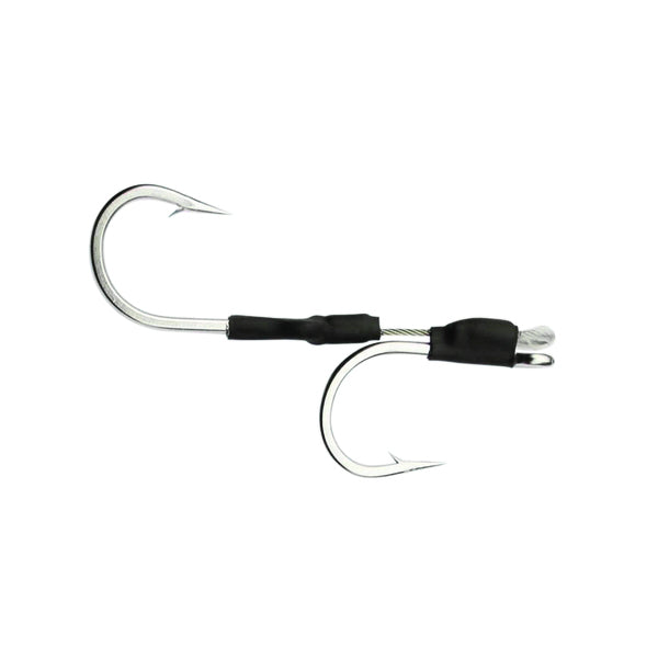 Fathom Offshore Stainless Steel Cable Double Trolling Lance Hookset - shopbulluna.com