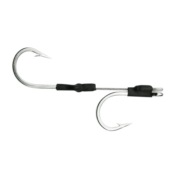 Fathom Offshore Stainless Steel Cable Double Trolling Lance Hookset - shopbulluna.com