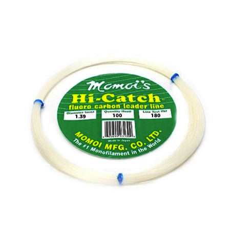 Momoi Hi-Catch Fluorocarbon Leader 100 Foot - shopbulluna.com