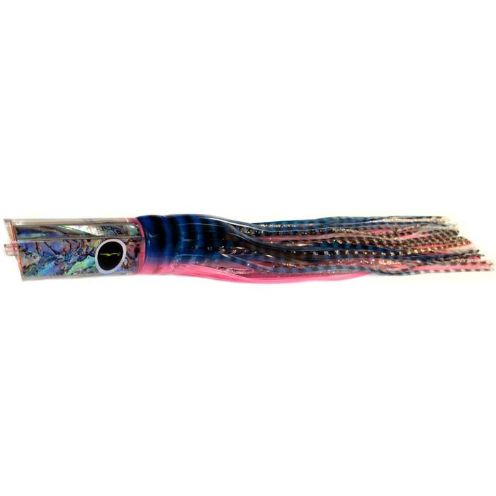 Black Bart Kona Classic Tube Medium Heavy Tackle Lure - Blue Pink Tiger/Silver Tiger - shopbulluna.com