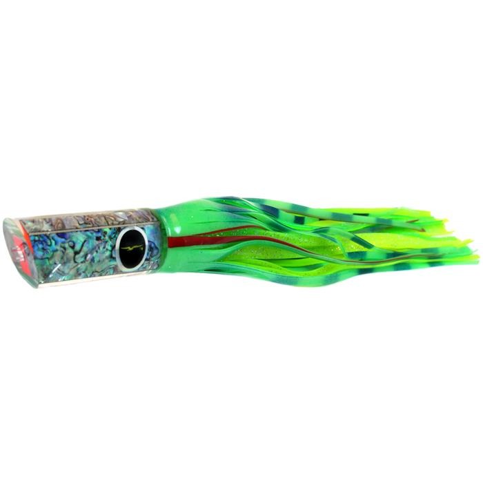 Black Bart Kona Classic Tube Medium Heavy Tackle Lure - Glow/Green Chartreuse - shopbulluna.com