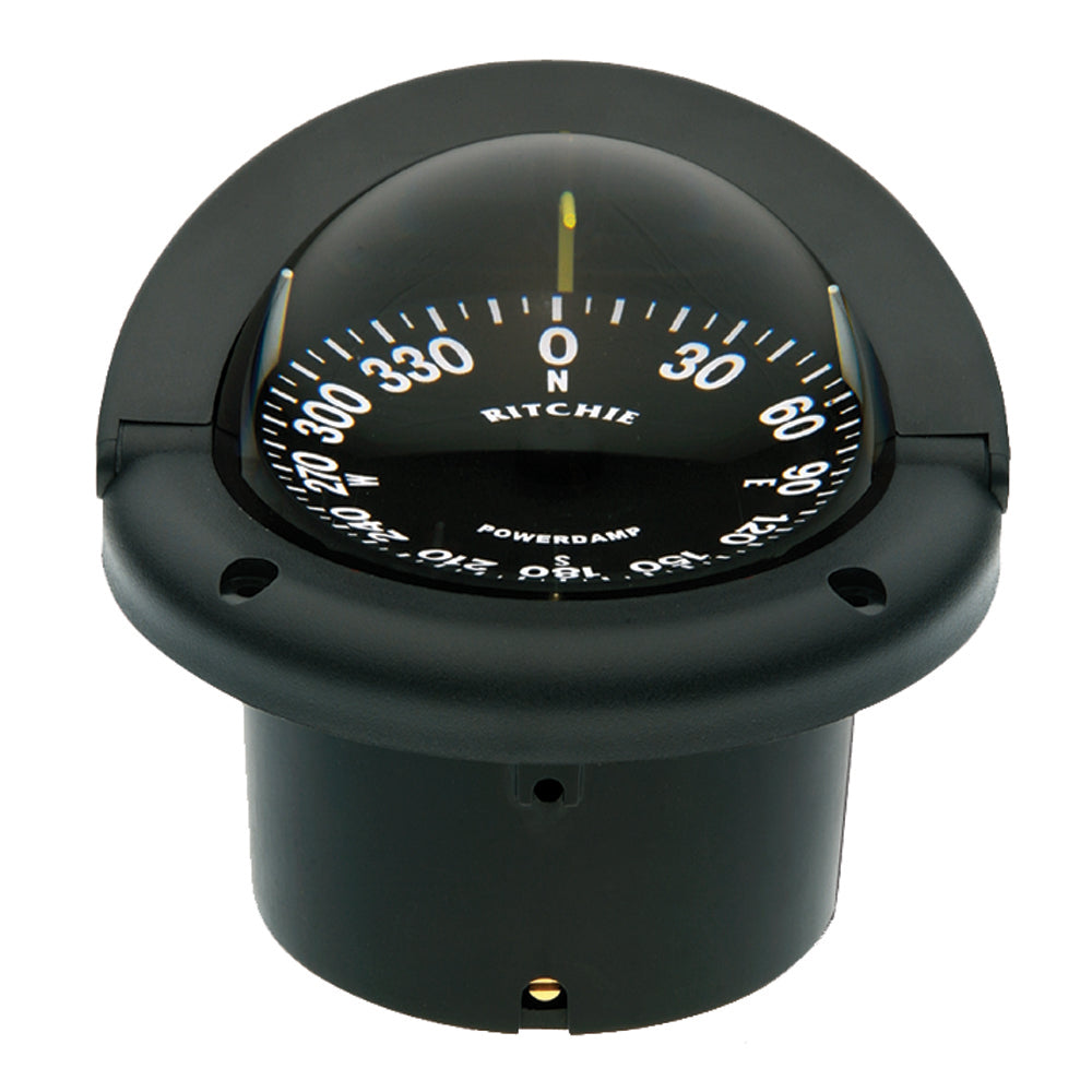 Ritchie HF-742 Helmsman Compass - Flush Mount - Black [HF-742] - shopbulluna.com