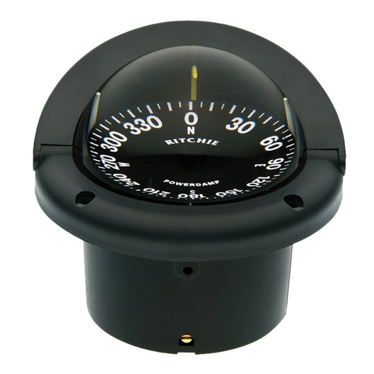 Ritchie HF-742 Helmsman Compass - Flush Mount - Black [HF-742] - shopbulluna.com