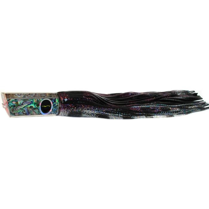 Black Bart Kona Classic Tube Medium Heavy Tackle Lure - Purple/Black Dot - shopbulluna.com