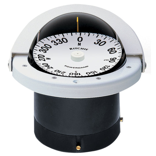 Ritchie FN-201W Navigator Compass - Flush Mount - White [FNW-201] - shopbulluna.com