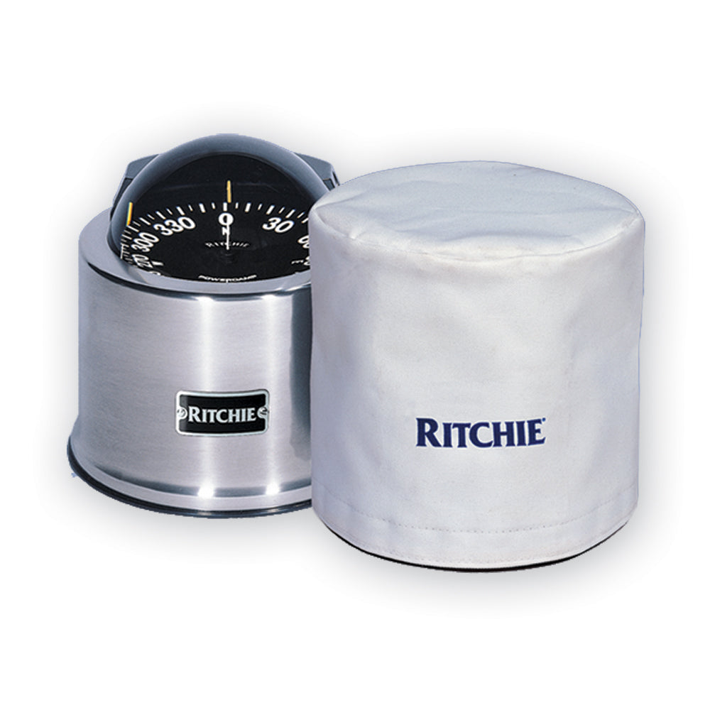 Ritchie GM-5-C 5" GlobeMaster Binnacle Mount Compass Cover - White [GM-5-C] - shopbulluna.com