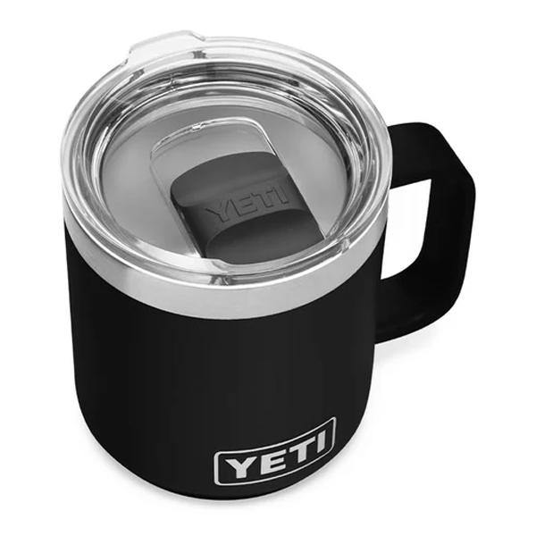 Yeti Rambler 10 Ounce Stackable Mug With Magslider Lid - Black - shopbulluna.com