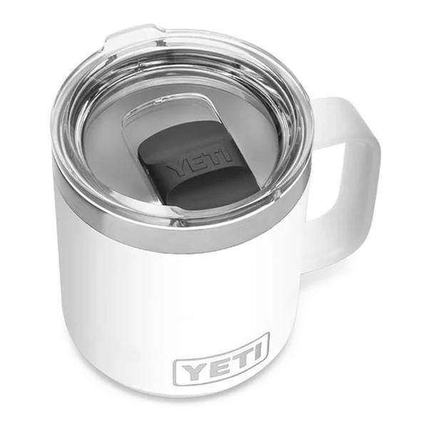 Yeti Rambler 10 Ounce Stackable Mug With Magslider Lid - White - shopbulluna.com