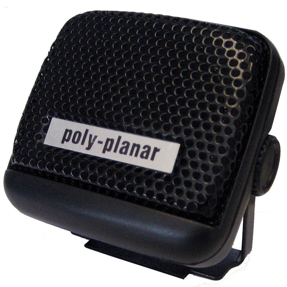 Poly-Planar VHF Extension Speaker - 8W Surface Mount - (Single) Black [MB21B] - shopbulluna.com