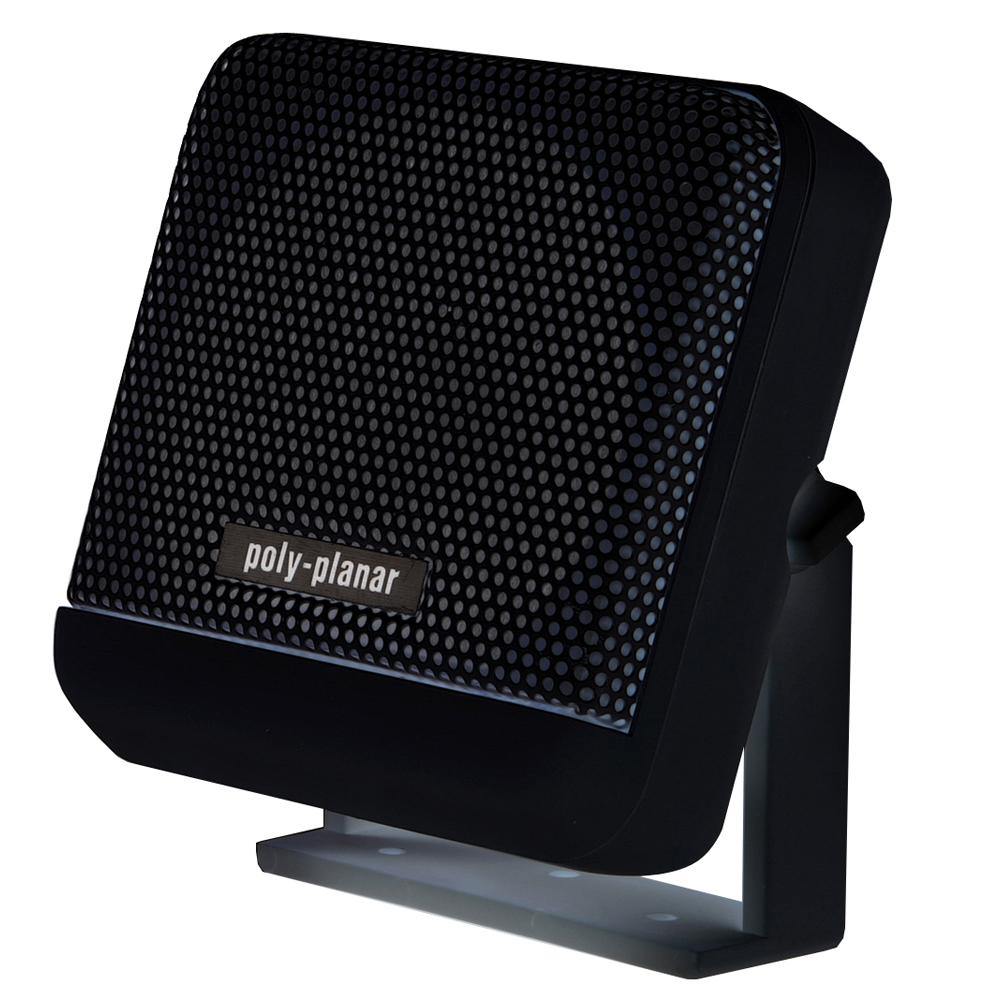 Poly-Planar VHF Extension Speaker - 10W Surface Mount - (Single) Black [MB41B] - shopbulluna.com