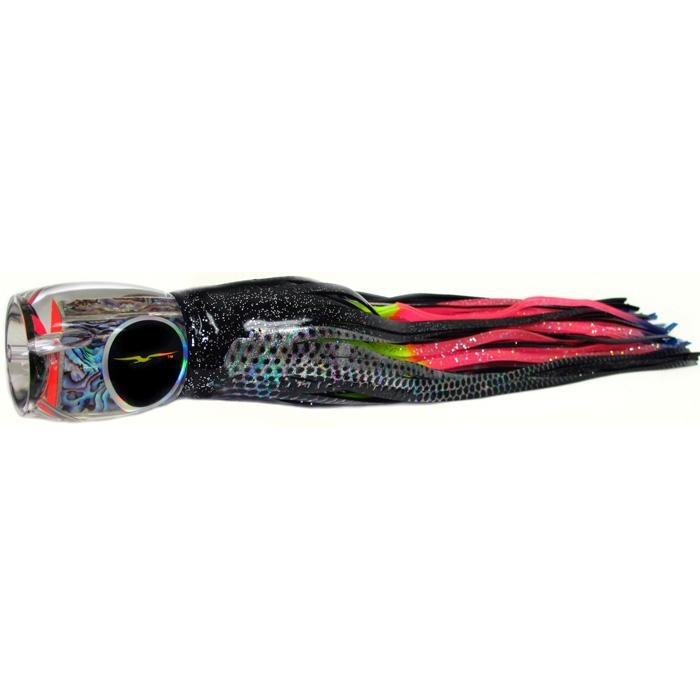 Black Bart Abaco Prowler Heavy Tackle Lure - Black Dot/Rainbow - shopbulluna.com