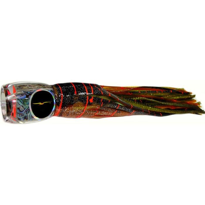 Black Bart Abaco Prowler Heavy Tackle Lure - Brown Gold Orange/Gold Dot - shopbulluna.com