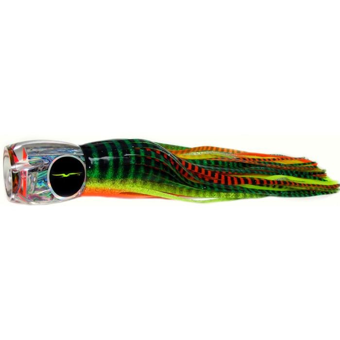 Black Bart Abaco Prowler Heavy Tackle Lure - Green Orange Tiger/Orange Yellow Tiger - shopbulluna.com