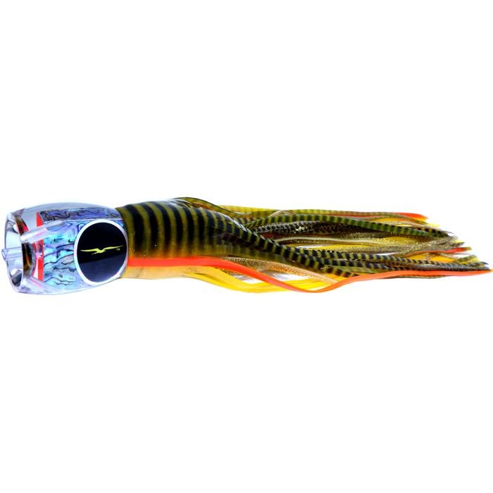 Black Bart Abaco Prowler Heavy Tackle Lure - Yellow Tiger/Gold Dot - shopbulluna.com