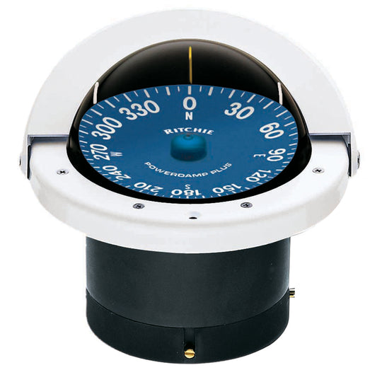 Ritchie SS-2000W SuperSport Compass - Flush Mount - White [SS-2000W] - shopbulluna.com