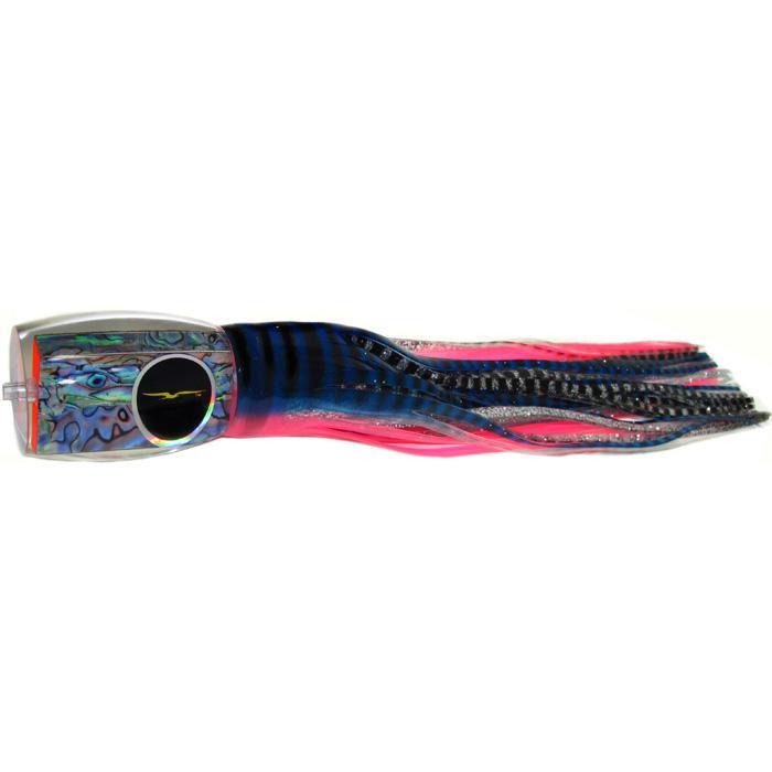 Black Bart Grander Candy Heavy Tackle Lure - Blue Pink Tiger/Silver Tiger - shopbulluna.com