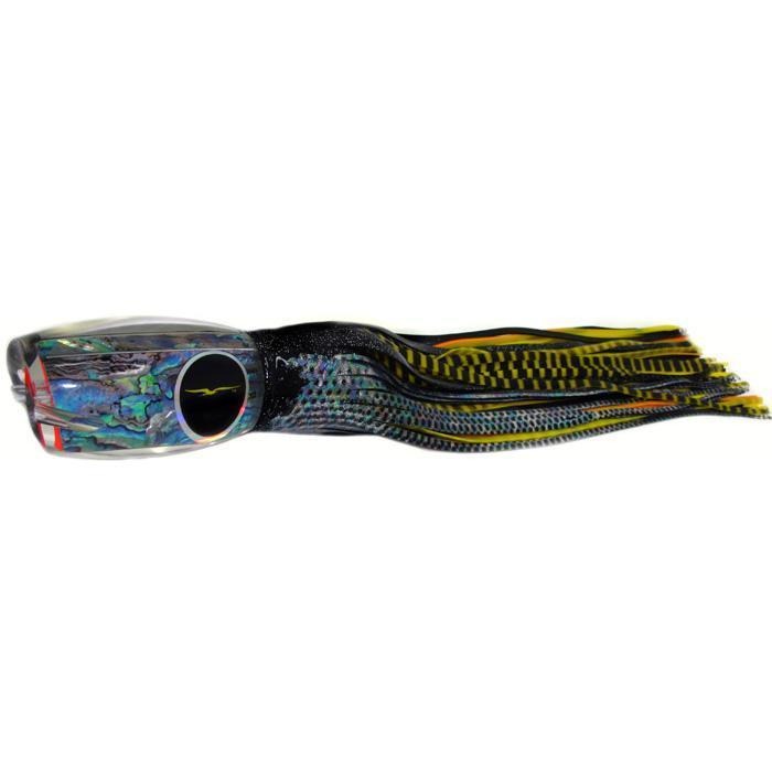 Black Bart Blue Breakfast Heavy Tackle Lure - Black Dot/Yellow Tiger - shopbulluna.com