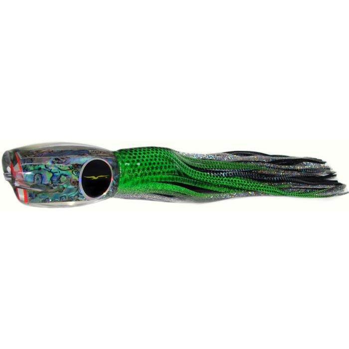 Black Bart Blue Breakfast Heavy Tackle Lure - Green/Black Dot - shopbulluna.com