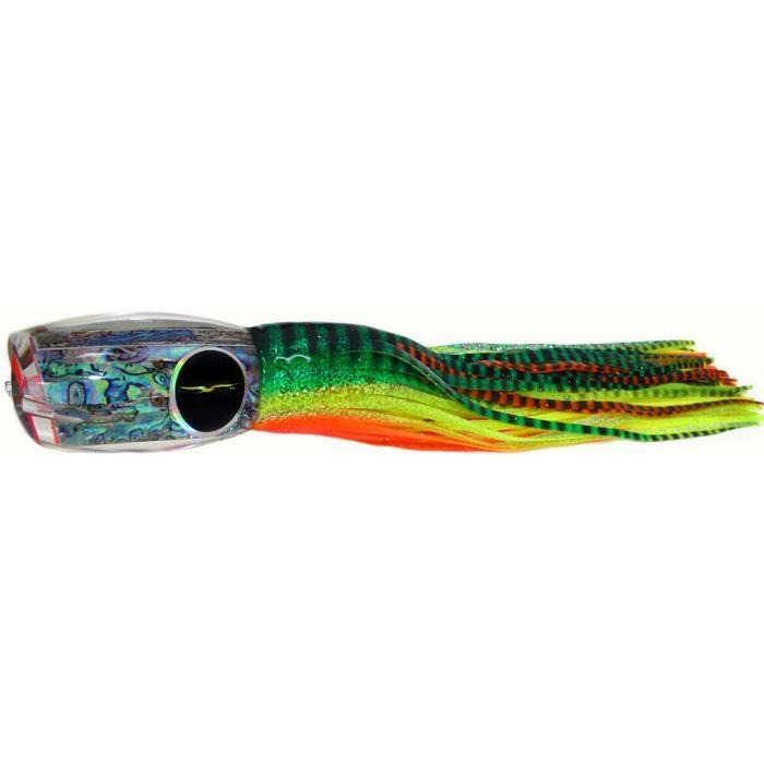 Black Bart Blue Breakfast Heavy Tackle Lure - Green Orange Tiger/Yellow Tiger - shopbulluna.com