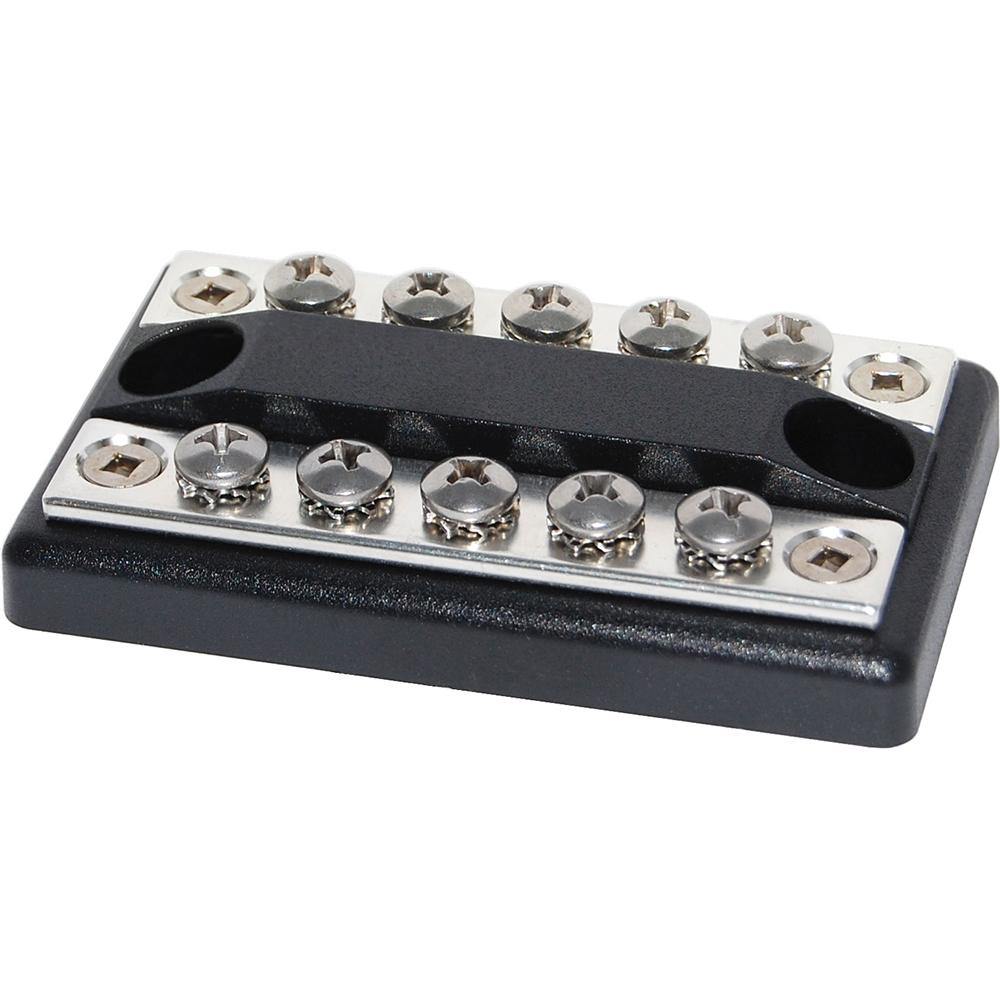 Blue Sea 2701 DualBus 100 Ampere Common BusBars 5 x 8-32 Screw Terminal [2701] - shopbulluna.com