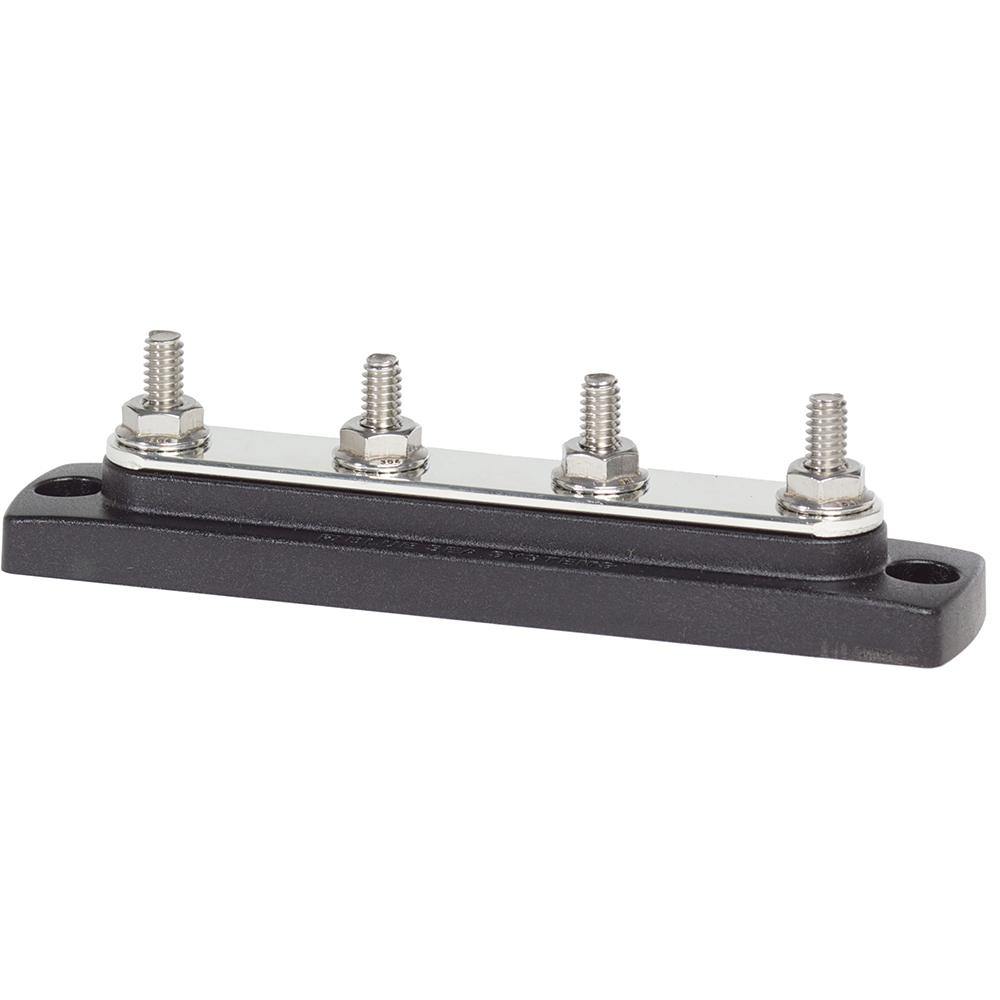 Blue Sea 2303 150AMP Common BusBar 4 x 1/4" Stud Terminal [2303] - shopbulluna.com