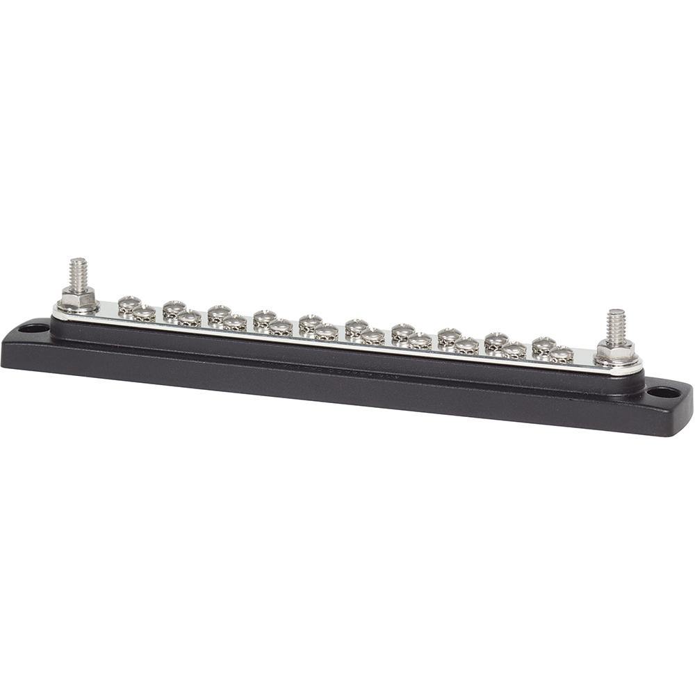 Blue Sea 2302 150AMP Common BusBar 20 x 8-32 Screw Terminal [2302] - shopbulluna.com