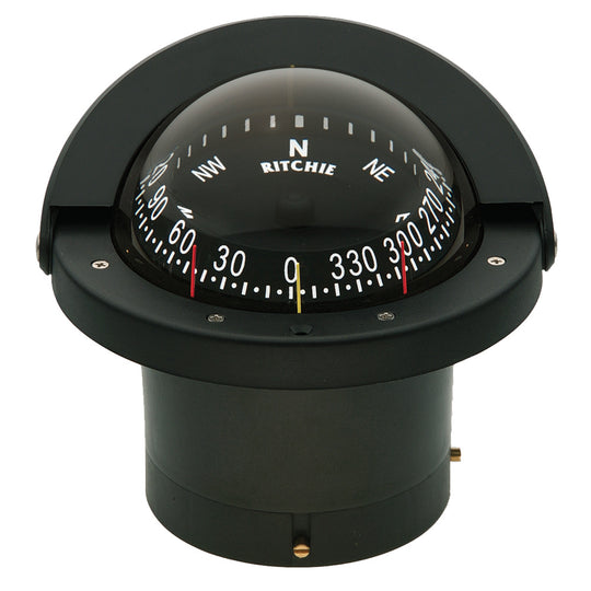 Ritchie FN-203 Navigator Compass - Flush Mount - Black [FN-203] - shopbulluna.com