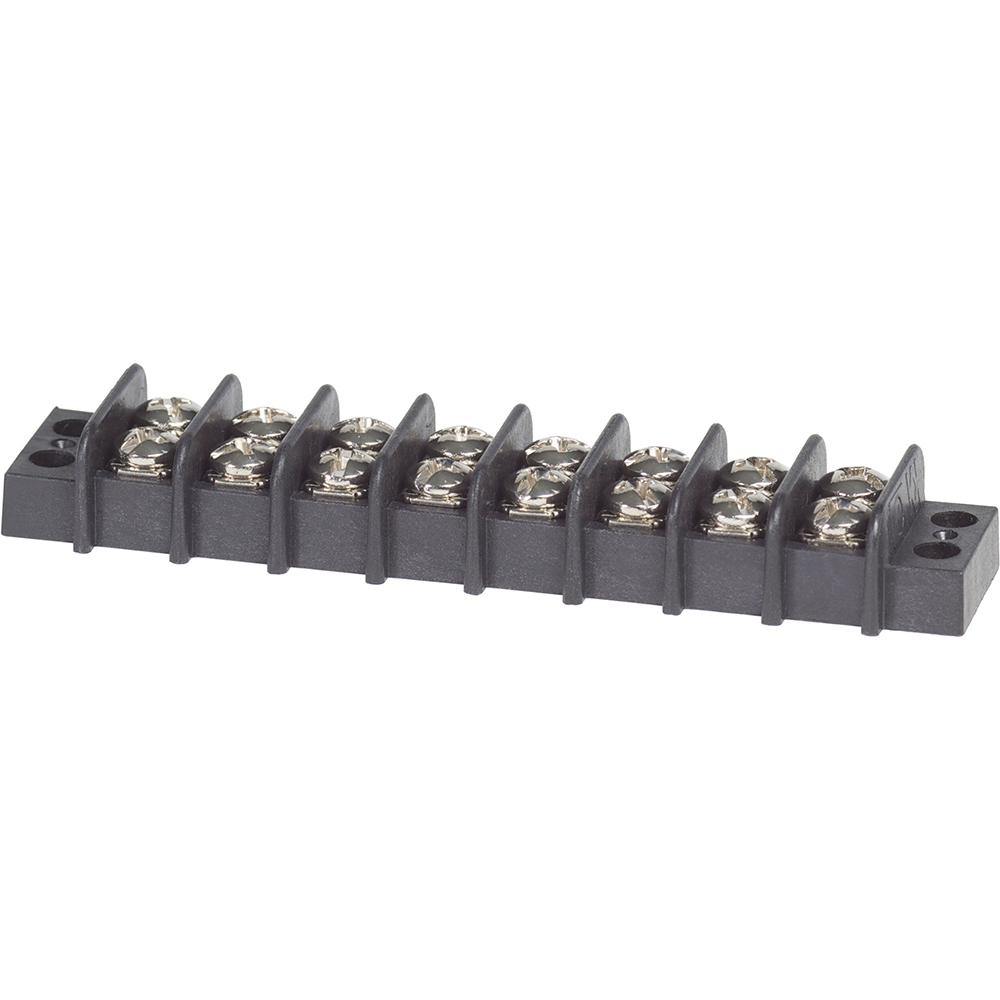 Blue Sea 2408 Terminal Block 20AMP - 8 Circuit [2408] - shopbulluna.com