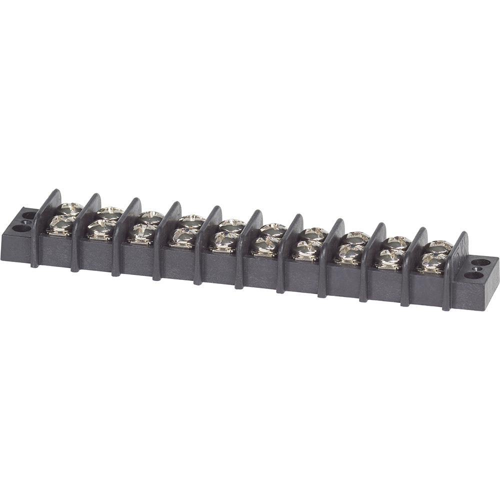 Blue Sea 2410 Terminal Block 20AMP - 10 Circuit [2410] - shopbulluna.com