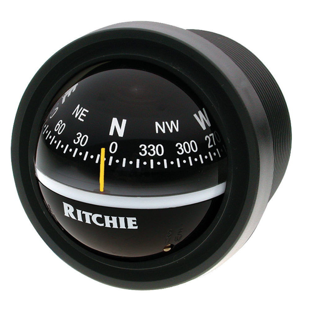 Ritchie V-57.2 Explorer Compass - Dash Mount - Black [V-57.2] - shopbulluna.com