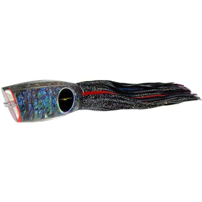 Black Bart Braziliano Heavy Tackle Lure - Black Red/Purple Fleck - shopbulluna.com