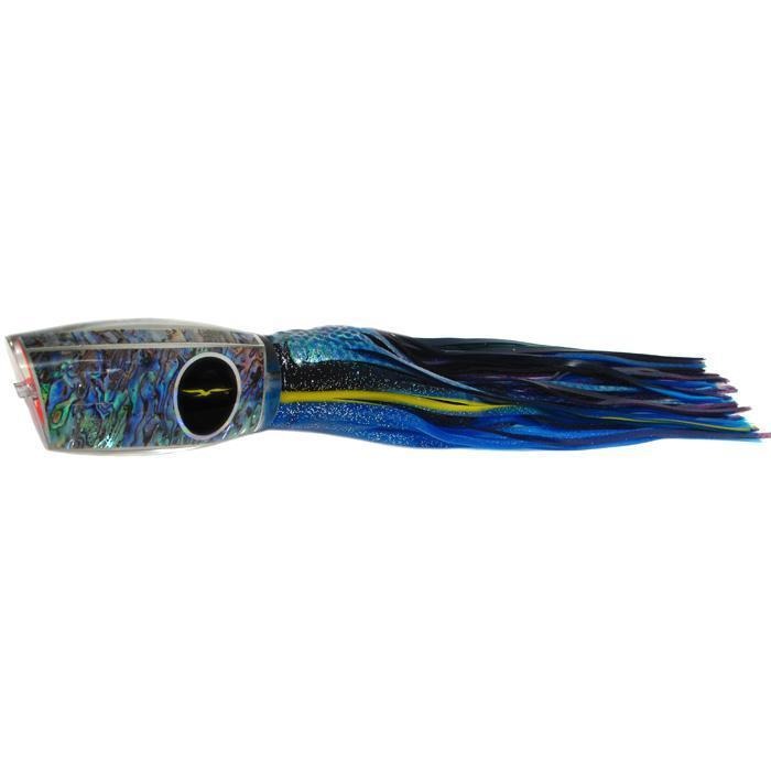 Black Bart Braziliano Heavy Tackle Lure - Black Blue Dot/Purple Fleck - shopbulluna.com