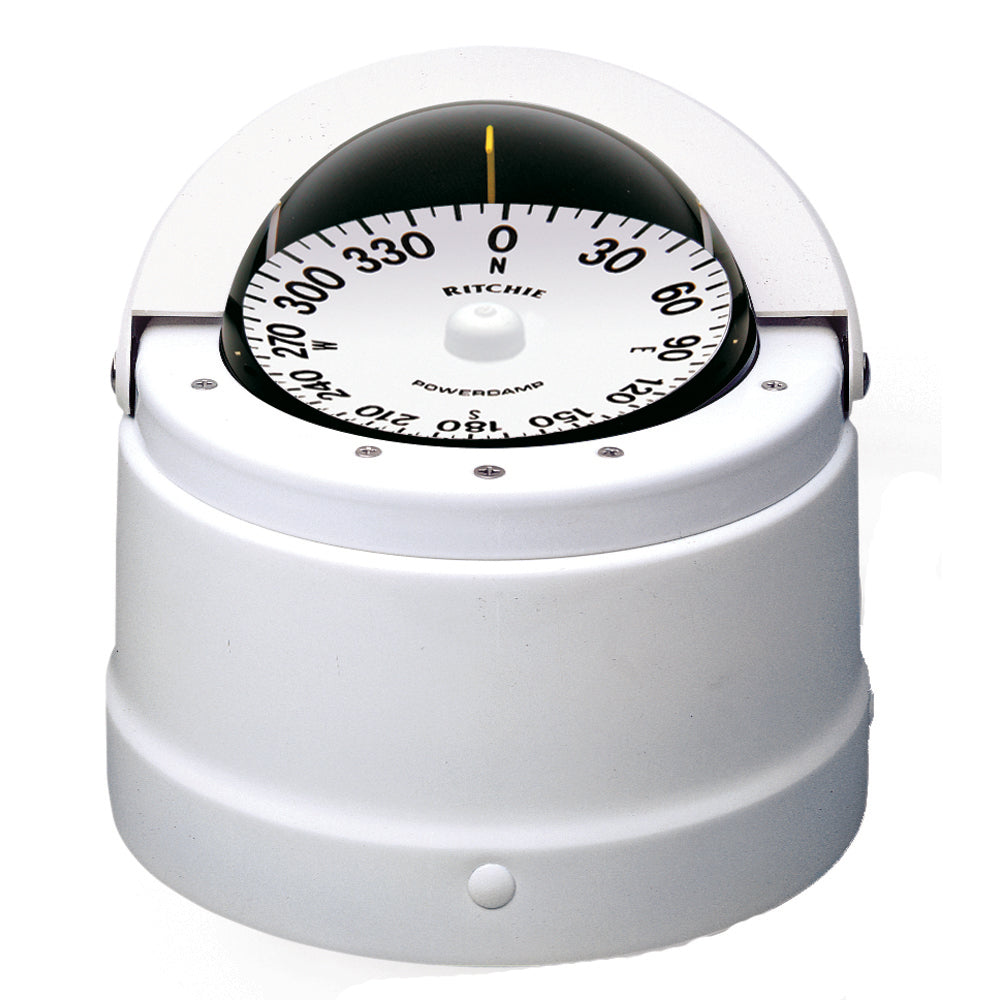 Ritchie DNW-200 Navigator Compass - Binnacle Mount - White [DNW-200] - shopbulluna.com