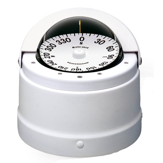 Ritchie DNW-200 Navigator Compass - Binnacle Mount - White [DNW-200] - shopbulluna.com