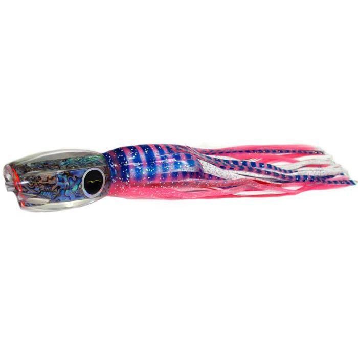 Black Bart Hawaiian Breakfast Medium Heavy Tackle Lure - Pink Tiger/White - shopbulluna.com