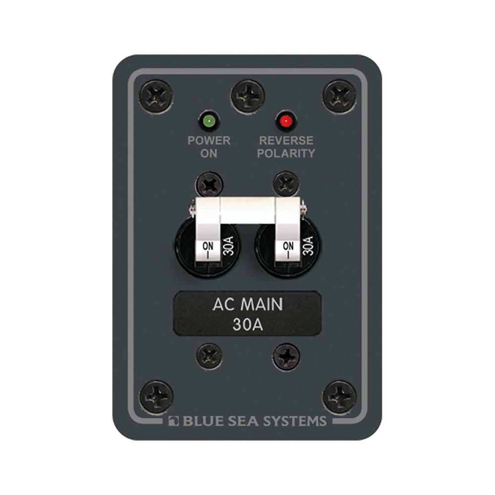 Blue Sea 8077 AC Main Only Toggle Circuit Breaker Panel [8077] - shopbulluna.com