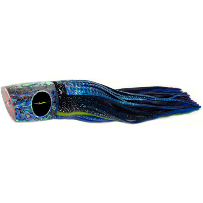 Black Bart Zulu Heavy Tackle Lure - Black Blue Dot/Purple Fleck - shopbulluna.com