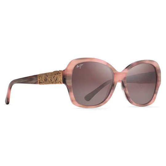 Maui Jim Swaying Palms Rose and Pearl with Rose Gold - Maui Rose Sunglasses - shopbulluna.com