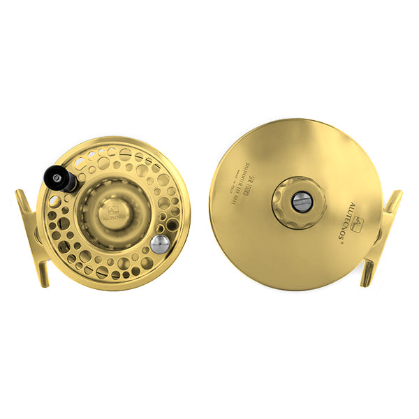 Alutecnos Saltwater Direct Drive Fly Reel - Gold - shopbulluna.com